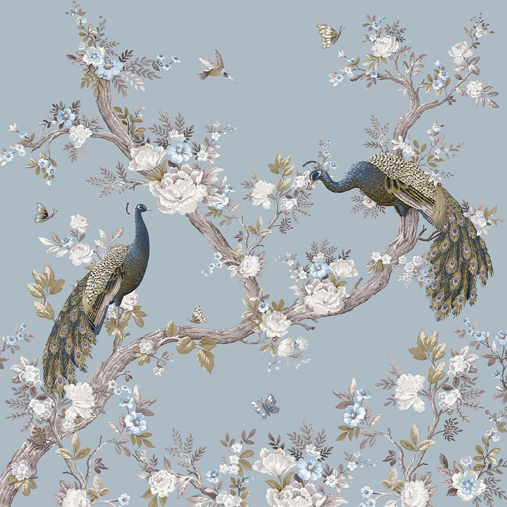 Belvedere Peacocks Laura Ashley Wall Mural 115277 115277